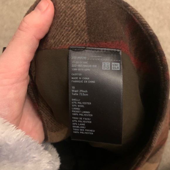 Uniqlo tweed skirt - Picture 3 of 4